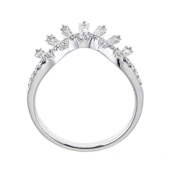 18K White Gold Diamond Ring by Anika and August 3